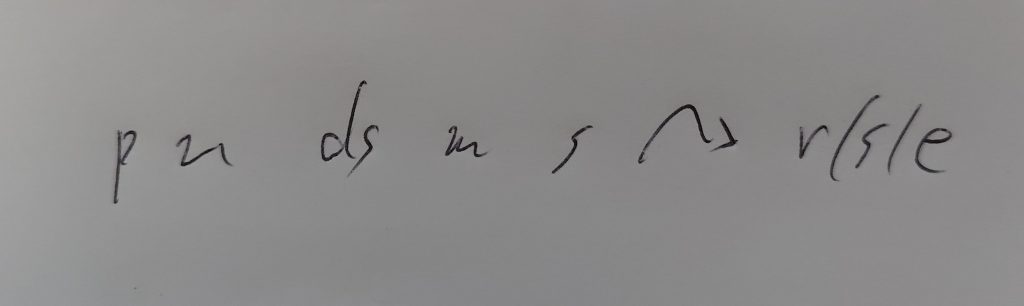 Model note-taking for "Please note alarms may sound during routine system testing."